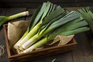 Useful properties that are found in leeks!
