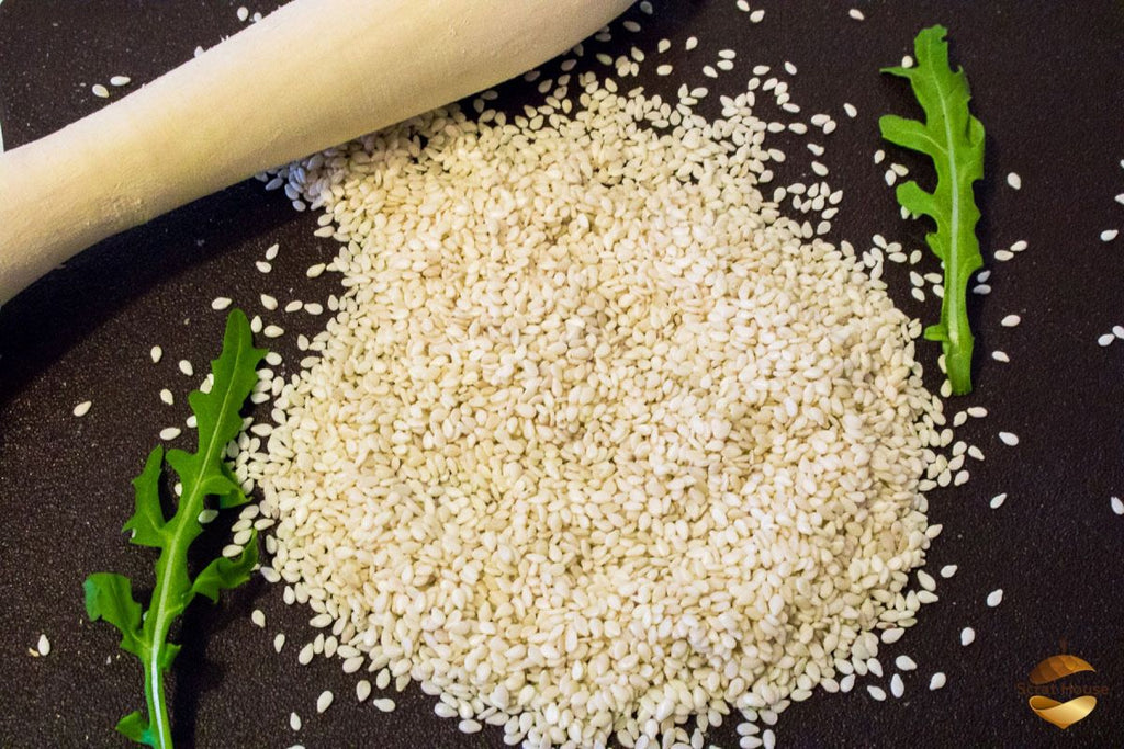 What trace elements are in sesame seeds!
